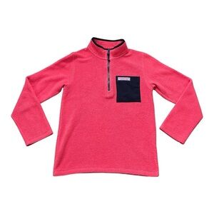 Vineyard Vines Quarter-Zip Harbor Fleece Pullover - size Large